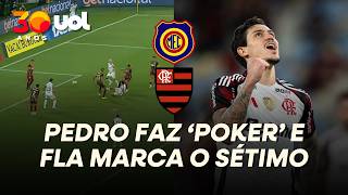ELE NÃO PARA! PEDRO FAZ SEU QUARTO GOL NO JOGO E DEIXA FLAMENGO 7X0 MADUREIRA
