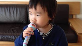 CODE-V Never Say Neverを歌う煌くん1歳