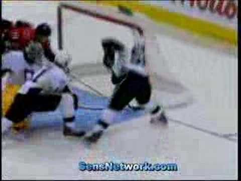 Spezza Goal 1 vs Penguins - Nov 22