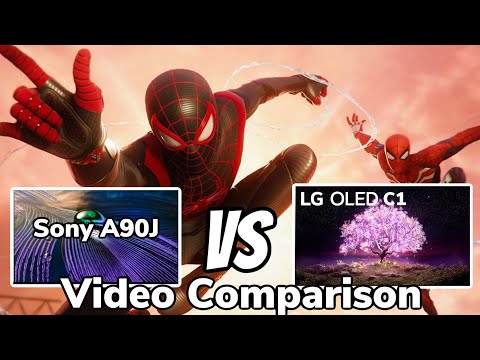 Sony A90J VS LG C1 | Video Comparison