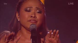 Alisah Bonaobra sings Praying For Time - The XFactor UK 2017 3rd Live Show