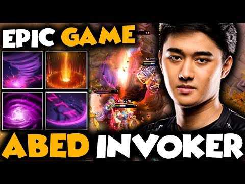 Epic Game Abed Invoker At King's Cup 2: SEA Event | Fnatic vs Clucth Gamers - Dota 2 Invoker