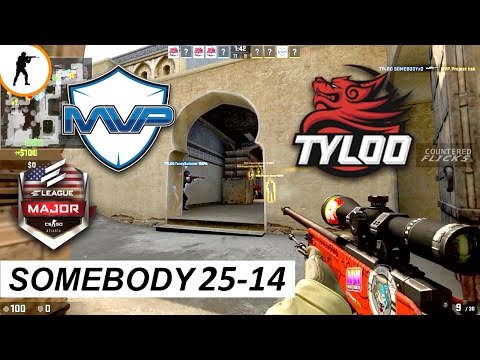 somebody POV 25-14 vs MVP project (Asia Minor Championship - ELEAGUE Major 2017)