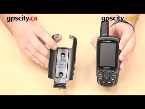 Garmin GPSMAP 64 Series: In Use with RAM Cradle RAM-HOL-GA41