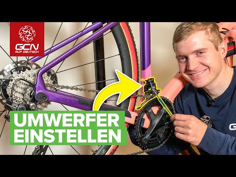 Wie man einen Umwerfer einstellt (+Trimmfunktion erklärt)