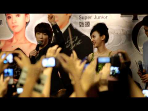 [FANCAM] 120216 skipbeat fanmeet 4/6 (siwon's birthday song)