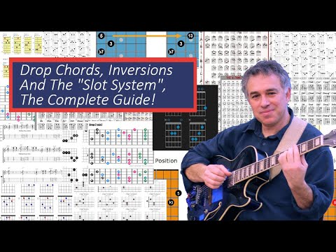 Drop Chords For Guitar, Inversions and "Slot System", The Complete Guide!
