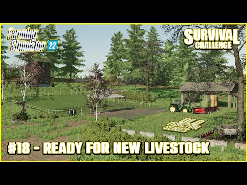 Building Cow Shed, Expanding Farm - Old Tractor Series - #18 - No Man's Land - FarmingSimulator22