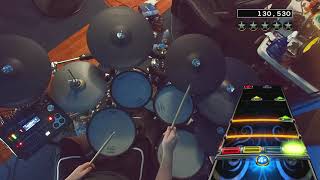 Lady in a Blue Dress by Senses Fail - Rock Band 4 Expert Pro Drums FC (FHD 60FPS)