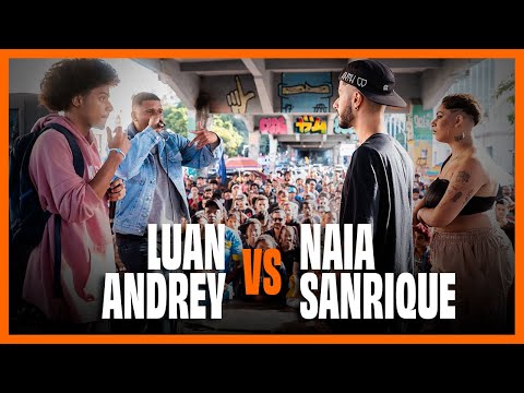 LUAN E ANDREY VS NAIA (MT) E SANRIQUE - PRIMEIRA FASE - BATEVOLTA - DUELO DE MCS (23/04/23)