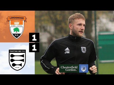 Match Highlights: Lordswood v Tooting Bec