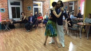 Angelina Zubko & Rony Joel: Milonga "Medialuna" part II. Moscow.