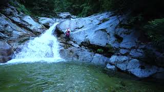 尾白川鞍掛沢標高1430m圏