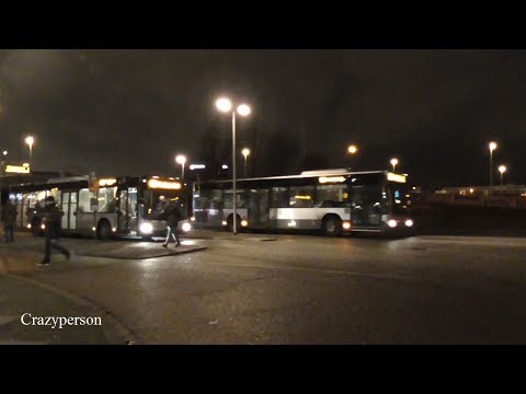 Metro en RET (Hoekse Lijn) Bussen Vijfsluizen Dec. 2018