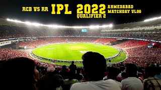 RCB vs RR | Experiencing the IPL 2O22 Qualifier in WORLD'S BIGGEST CRICKET STADIUM