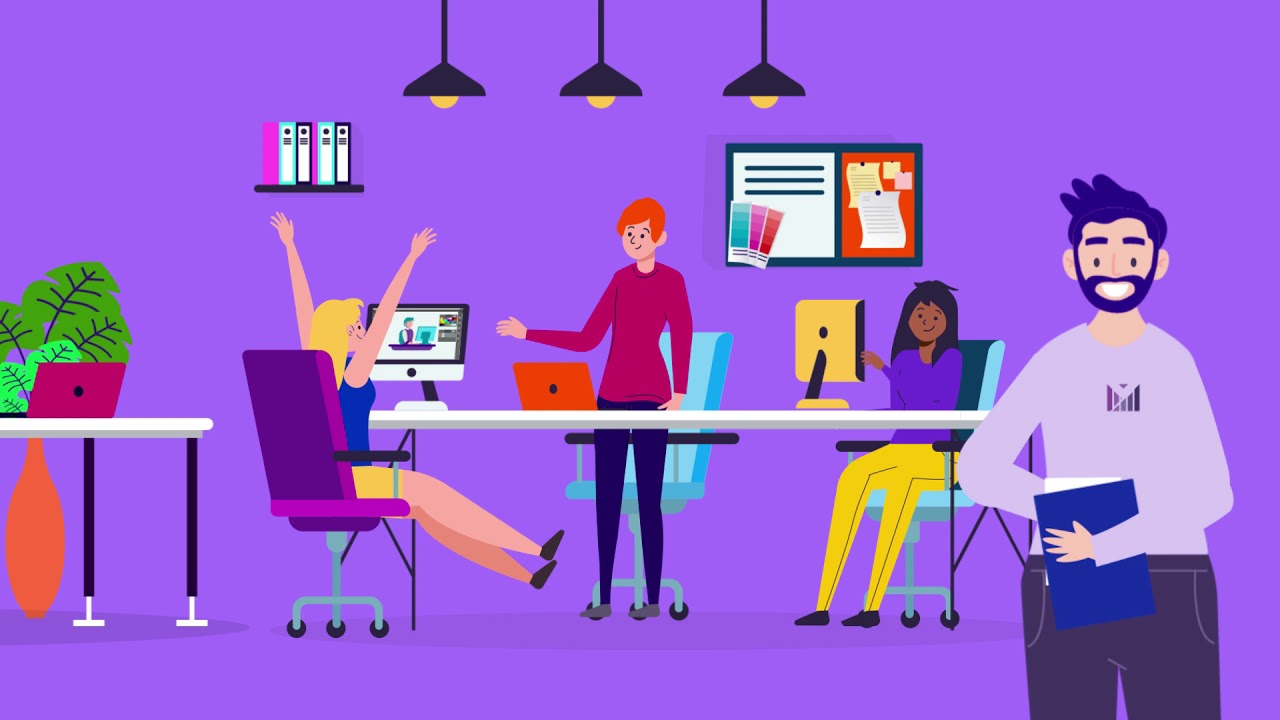 2D Explainer Animation Video for Purple Falcon Partner | Best 2D Animation Studio Agency 📹