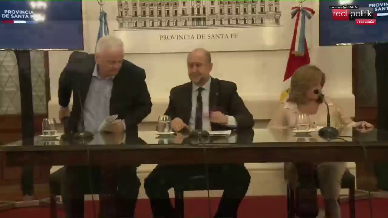 Omar Perotti brindó un informe de la situación actual del coronavirus en Santa Fe