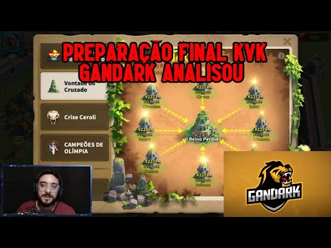 COMO SE PREPARAR PARA O PRIMEIRO KVK, GANDARK ANALISOU MEU CASTELO