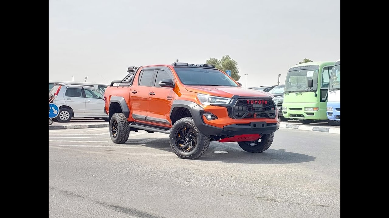 Toyota Hilux 2021 TOYOTA HILUX PICK UP RHD DIESEL AUTOMATIC(PM64213) video
