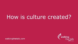 How is culture created
