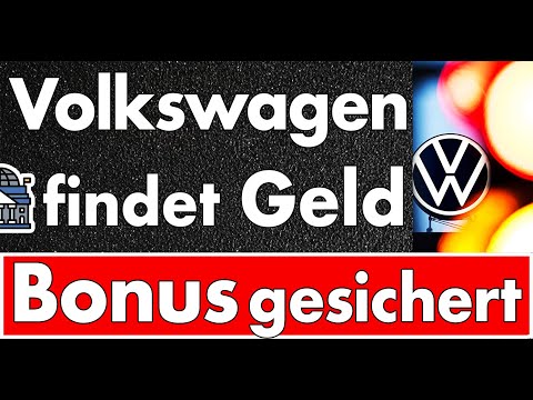 Bonus secured, dividend possible - Volkswagen is pulling out all the stops in its accounting!
