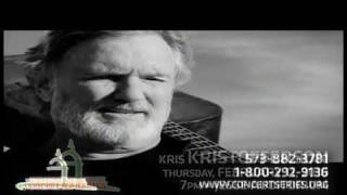 Kris Kristofferson to perform in Jesse Auditorium on February 11, 2009