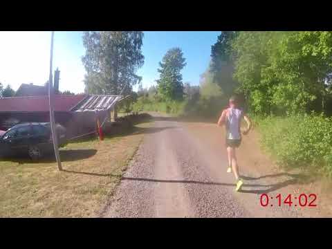 Semesterhalvmaran 2018 - 21,1 km (Löparperspektiv, 2x)