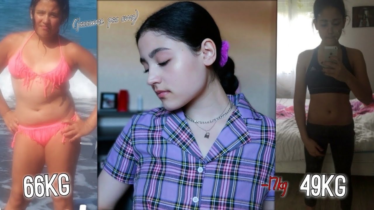 Comment j'ai perdu 17kg en 4 mois à 13 ans.. *avec photos*