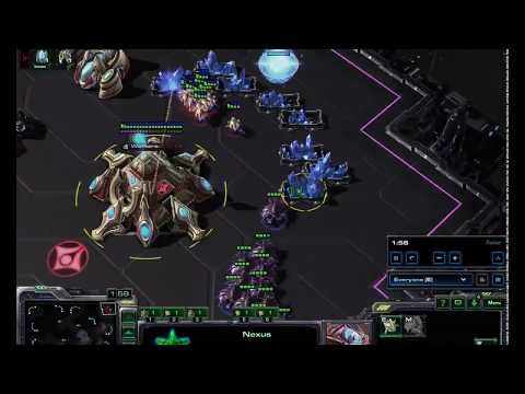 StarCraft 2 - PvZ - Defending Drone Rush
