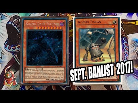 *YUGIOH* BEST! KOZMO DECK PROFILE! SEPTEMBER 18th, 2017 BANLIST! FT.AZNPERSUASION2008