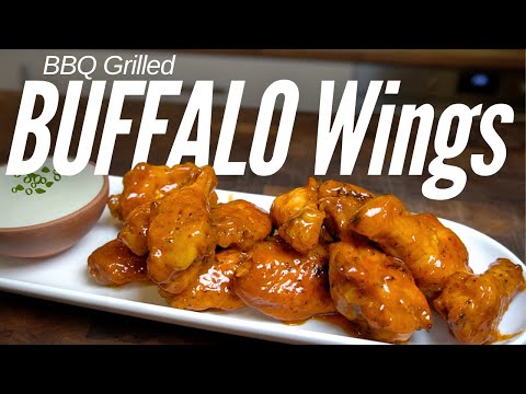 Charcoal-Grilled Buffalo Wings with Blue Cheese Dip โ Weber Kettle Perfection