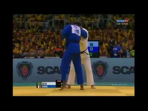 World Judo Championships Rio 2013 Final +100kg SILVA Rafael (BRA) - RINER Teddy (FRA)