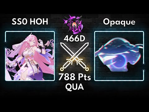 HI3 SEA EX Abyss | Nirvana 466D QUA Opaque 788-789 Pts (SS0 HOH SS0 JK SSS RC) Elf Elysia 3*