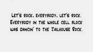 Elvis Presley - Jailhouse Rock (Lyrics)