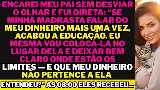 Dei um presente de Dia das Mães à madrasta após ela cruzar limites com meu dinheiro demais!
