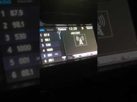 Eugene, Oregon Nighttime AM Bandscan - August 25, 2019