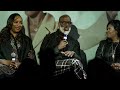 "I Go To The Rock" Panel - BeBe Winans Reminisces on First Time He Met Whitney