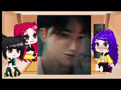 HUNTR/X reaccionan a edits de los saja boys #gacha #edit #kpopdemonhunters 