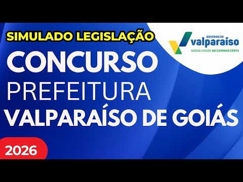 Aula 03 Valparaíso de Goiás 2025 Lei Orgânica Municipal + Questões INÉDITAS e Ins. Verbena