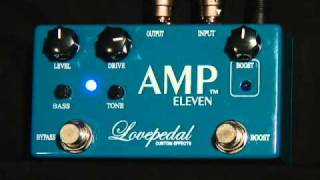 Video thumbnail for Lovepedal Amp Eleven by ProGuitarShopDemos