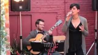 Rosie Brown and Jamie Taylor at Stray's of Newark - Tapas & Jazz on Friday nights