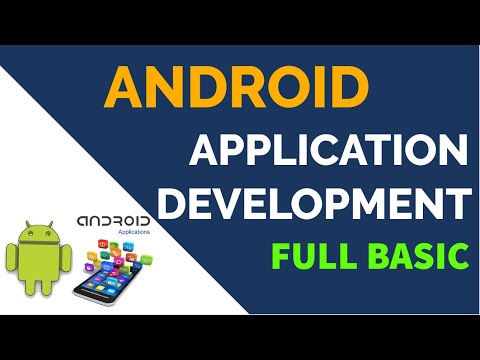 Android Application Development for beginners | Full Basic of Android Video