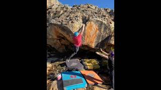 Video thumbnail of Gogoan, 8b. Rocklands