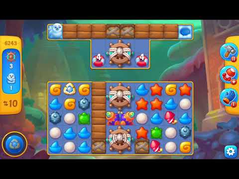Fishdom 2021 - Level 6243   #playrix #fishdom #gaming