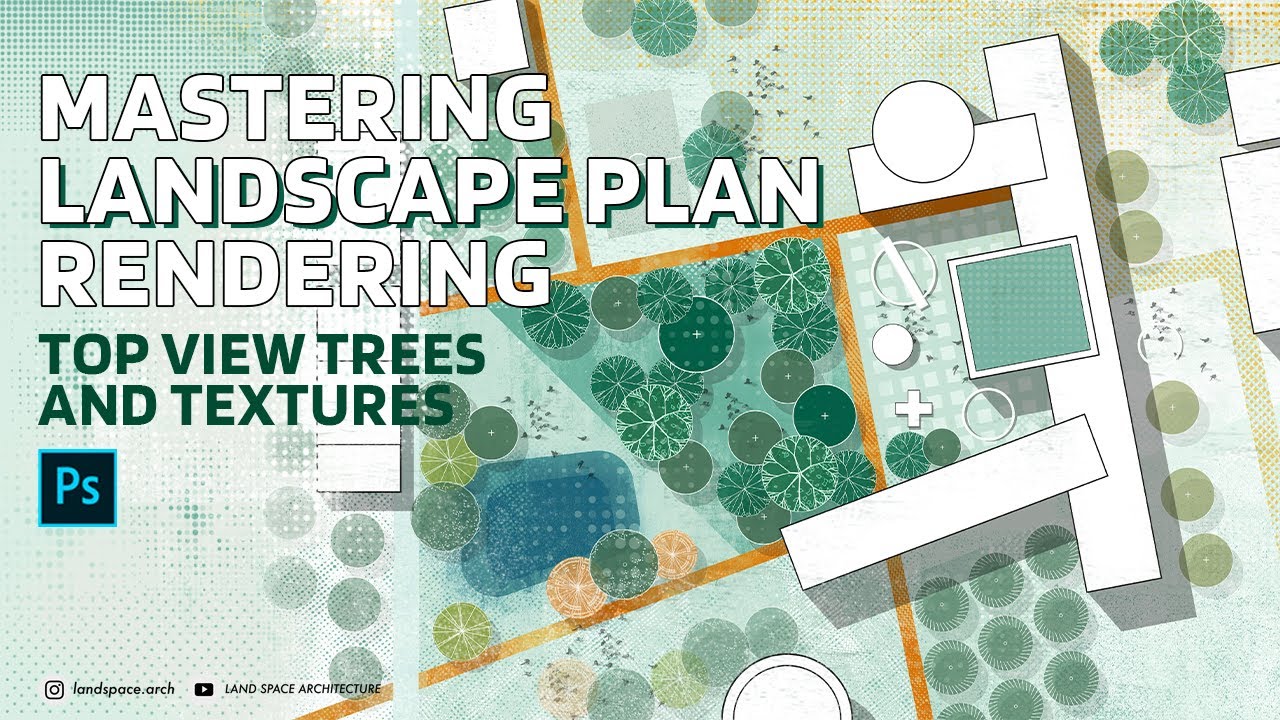 Mastering Landscape Plan Rendering in Competition Style #landscapedesign