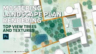 Mastering Landscape Plan Rendering in Competition Style #landscapedesign