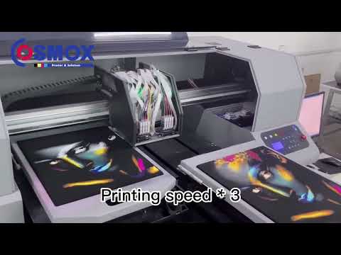 Cosmox Dual printing table DTG Printer direct to tshirt printer