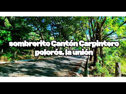 Sombrerito Cantón Carpintero: poloros la unión SV