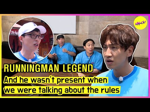 [RUNNINGMAN] And he wasn't present when we were talking about the rules. (ENGSUB)
