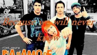 Paramore  -  My number one lyrics